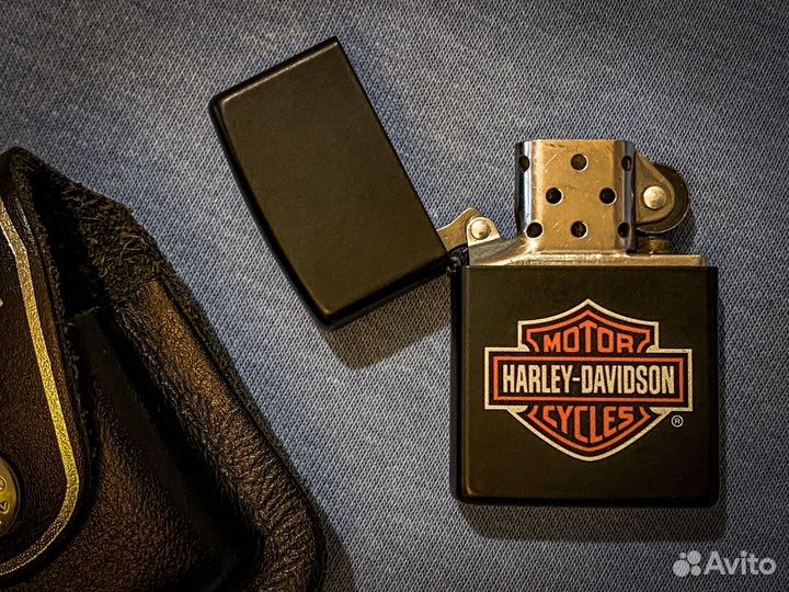 Зажигалка zippo Harley Davidson logo