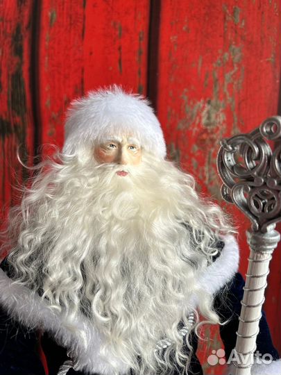 Дед Мороз и Снегурочка авторская кукла