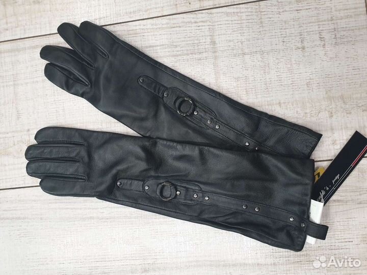 Перчатки кожаные размер 6,5