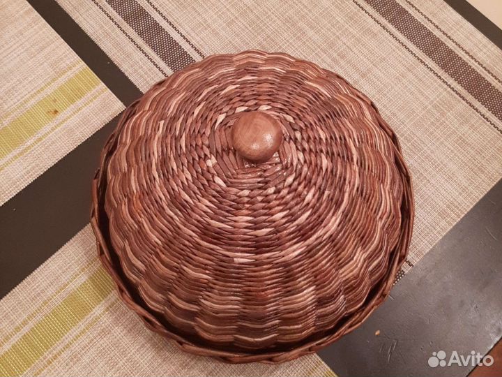 Хлебница ручной работы