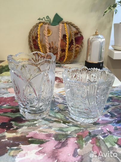 Хрустальная посуда СССР, стеклянная жаропрочная по