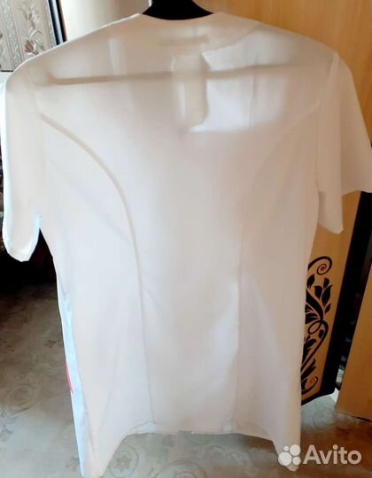 Халат медицинский, белый, женский (размер 52)