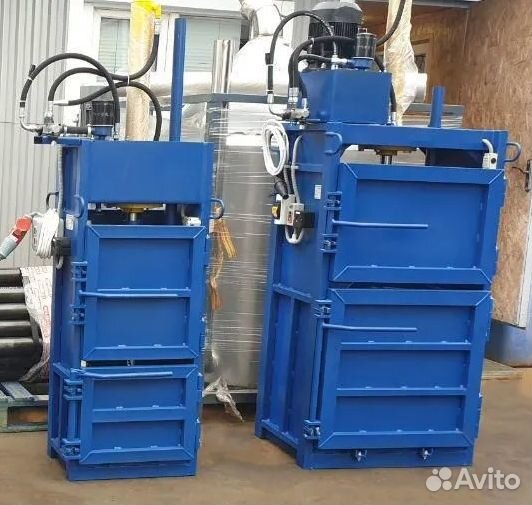 Пресс для макулатуры, пластика, пэт, картона