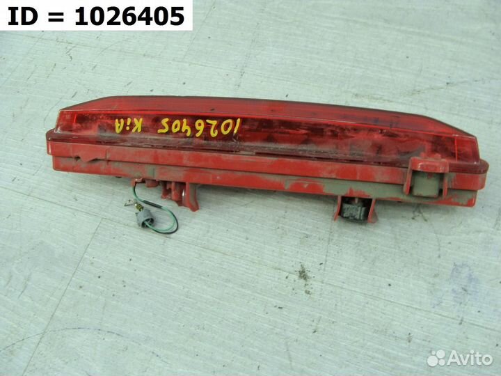 Светоотражатель катафот заднего бампера правый Gen