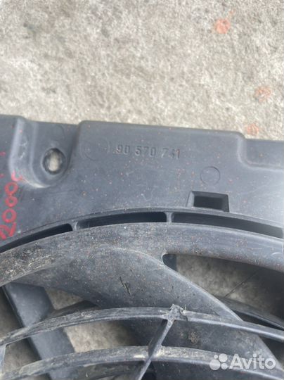 Вентилятор кондиционера opel astra g