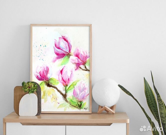 Картина акварелью 