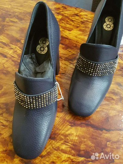 Туфли женские 37 размер Италия натуральная кожа