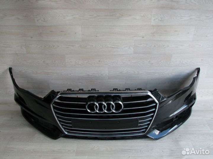 Audi A6 C7 Бампер передний оригинал