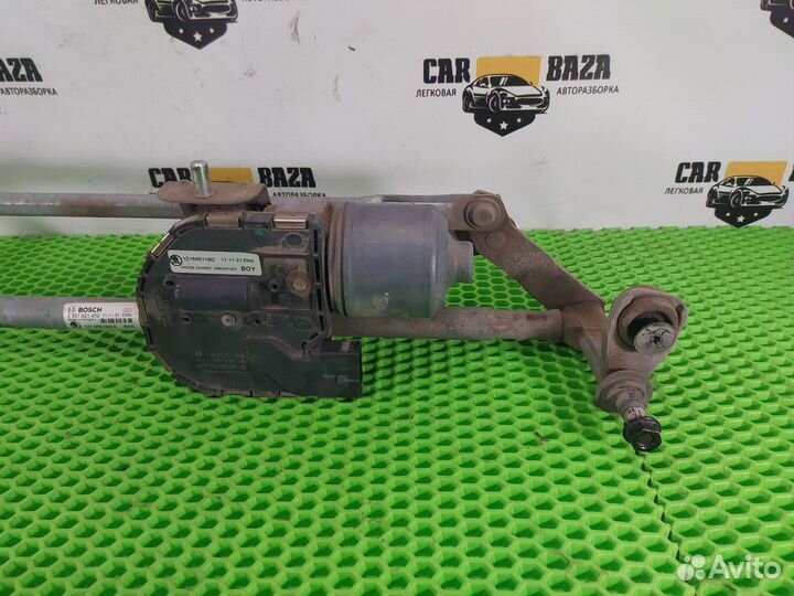 Трапеция стеклоочистителей с моторчиком