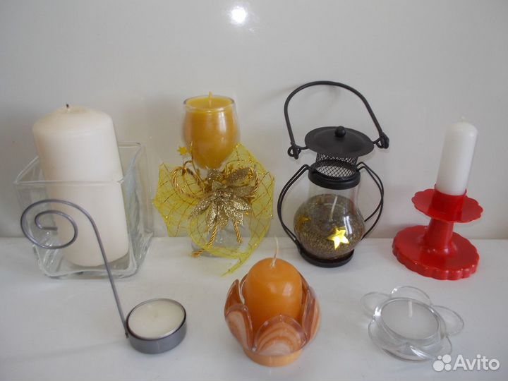 Подсвечники, свечи