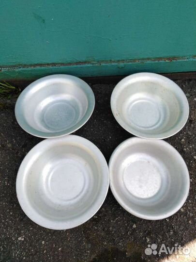 Чашки алюминиевые