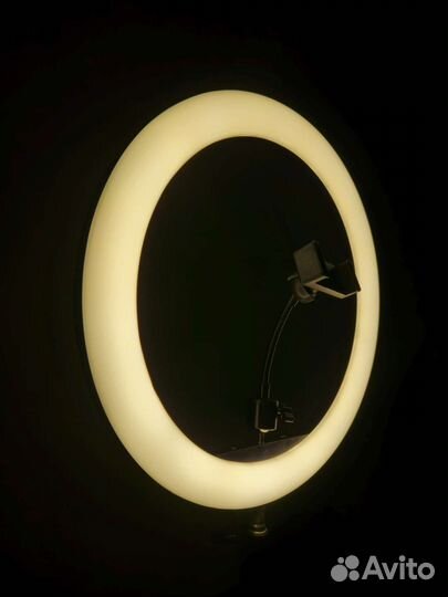 Кольцевая лампа со штативом 36см