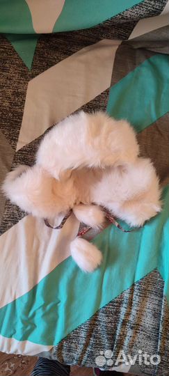 Шапка ушанка для девочки