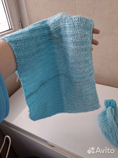 Шапка и шарф зимнии для девочки