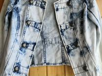 Джинсовка джинса р.42 куртка