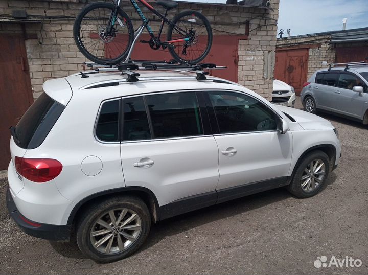 Велобагажник на рейлинги алюминиевый