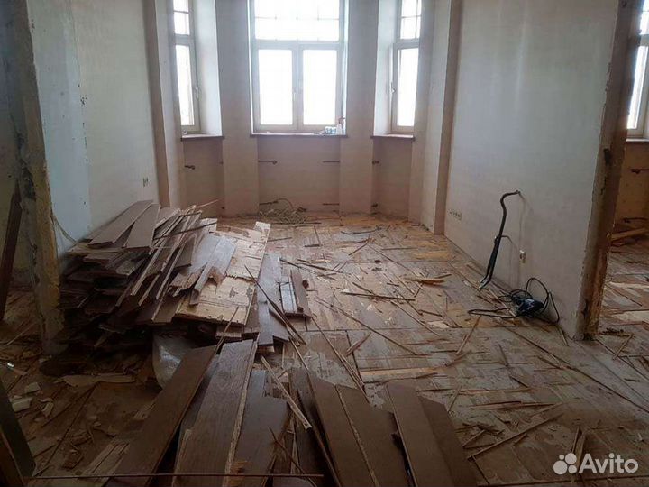 Демонтаж. Подготовка к ремонту