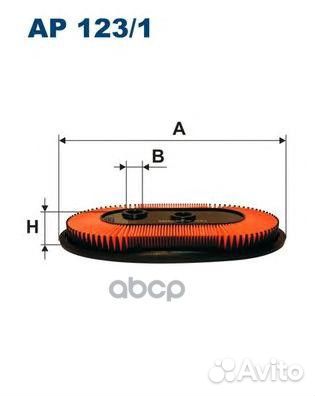 Фильтр воздушный filtron AP123/1 Filtron