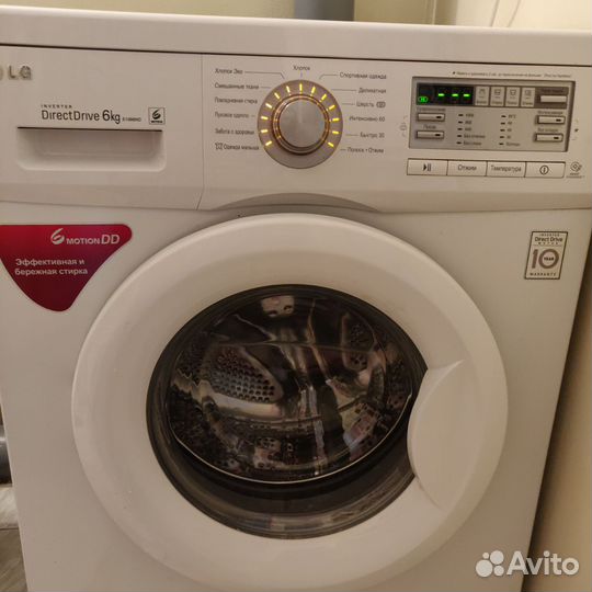 Стиральная машина бу lg 6 кг E10B8ND