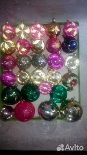 Елочные игрушки СССР