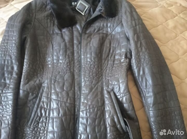 Куртка кожаная женская