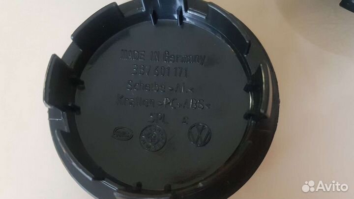 Заглушки литых дисков колпачки VAG Scoda 65мм