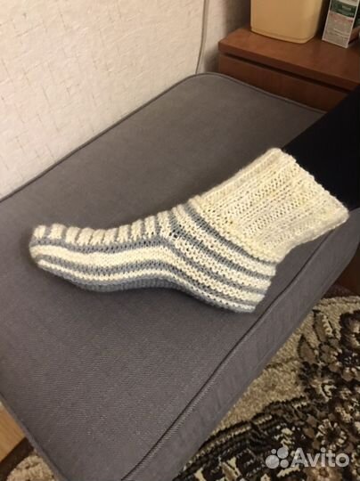 Носки вязаные ручной работы 39-41