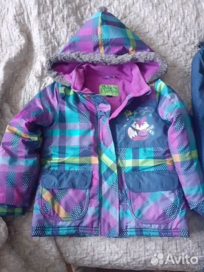 Зимняя куртка и штаны для девочки