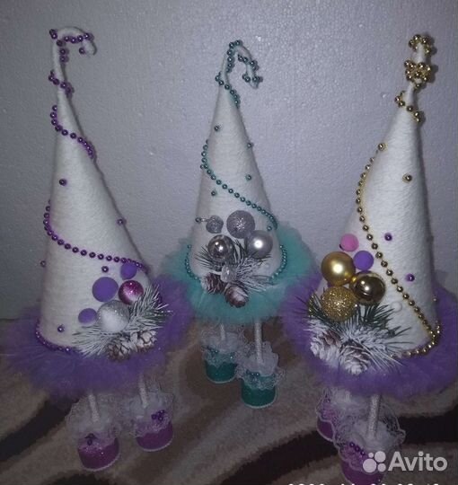 Ёлочки ручной работы