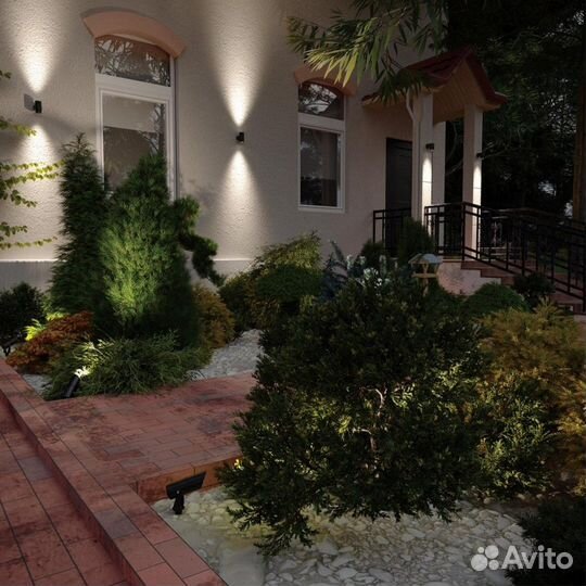 Уличный светильник odeon nature 6648/6WL