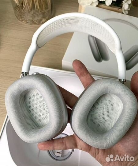 Airpods Max Silver Premium 1:1