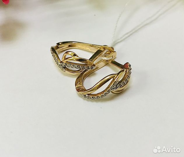 Золотые серьги