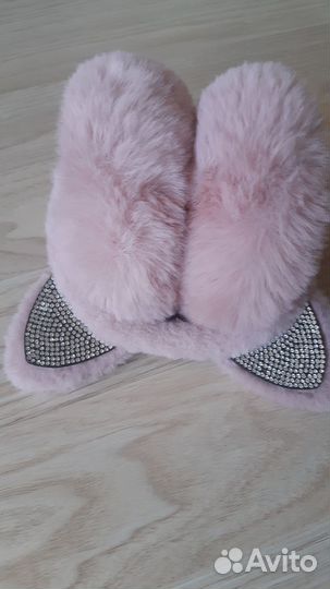 Наушники меховые складные