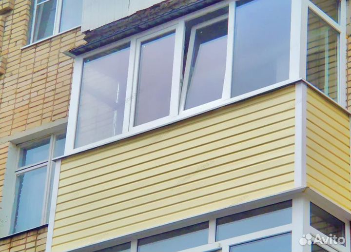 Застекление балкона в срок