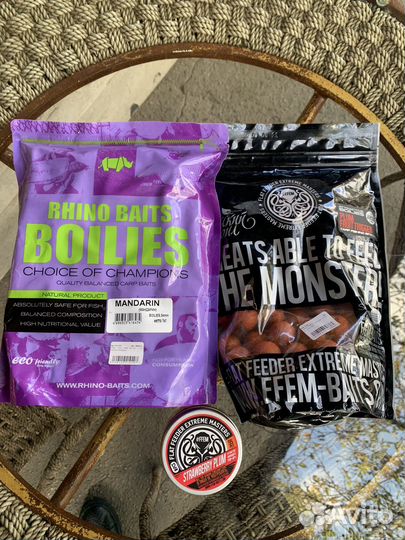 Бойлы ffem, Rino baits, Minenko