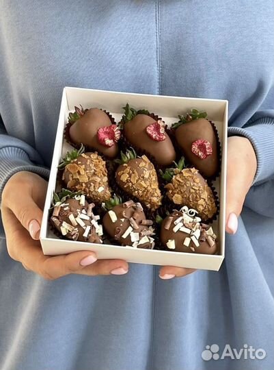 Клубника в бельгийском шоколаде