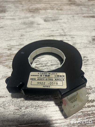 Датчик положения руля ниссан серена 47945WL80A