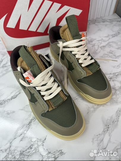 Nike Air Dunk Jumbo Medium Olive LUX