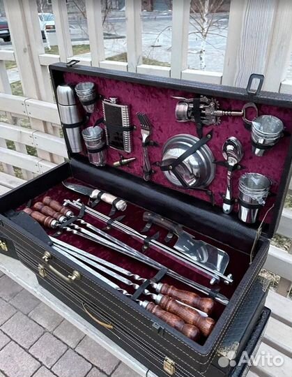 Шашлычный подарочный набор