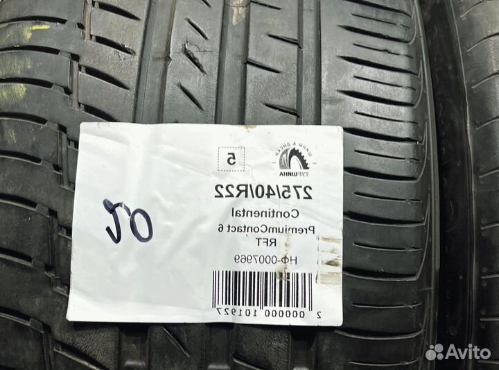 Continental PremiumContact 6 275/40 R22 94Y