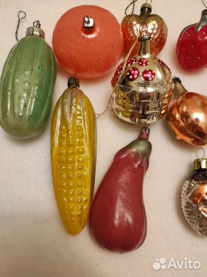 Елочные игрушки СССР