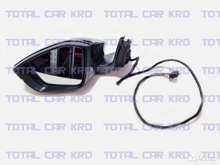Skoda Superb дорест 15-19 зеркало левое 9 PIN