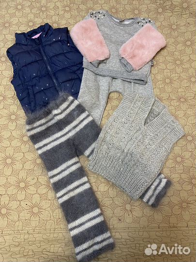 Одежда для девочки пакетом от года до трех лет