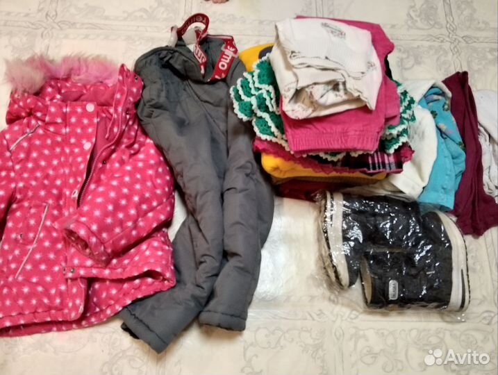 Вещи пакетом для девочки