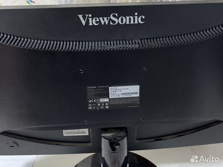 Монитор viewsonic VA2038 wm-LED