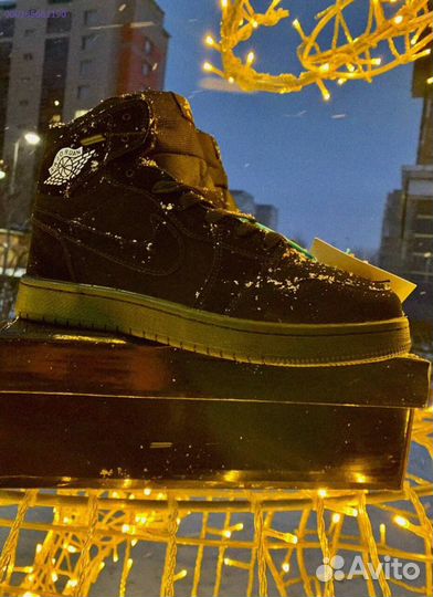 Кроссовки Nike Air Jordan тёплые (Арт.41715)