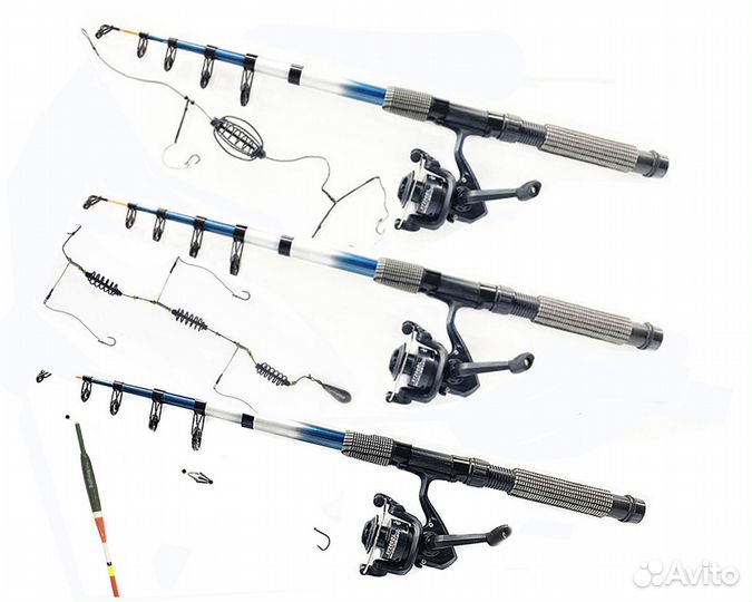 Удочка телескопическая В сборе