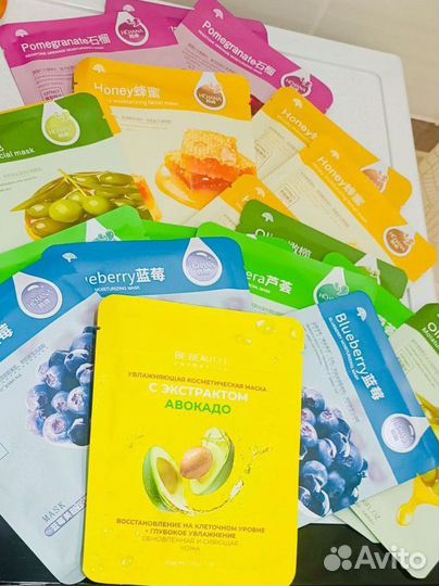 Тканевые маски для лица