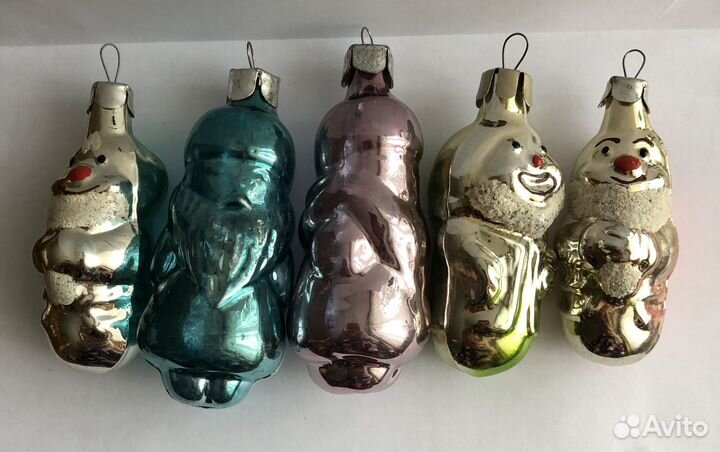 Елочные игрушки СССР 