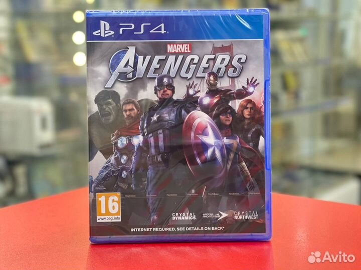 PS4 Avengers Marvel cusa-14030 (Полностью на русск